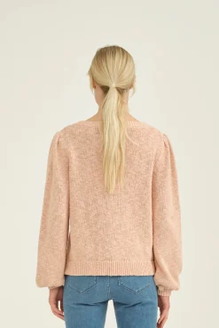 May Boatneck Knit English Rose