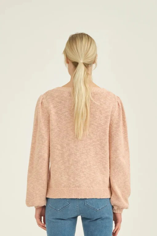 May Boatneck Knit English Rose