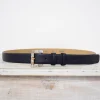 Medium Belt Leather Navy