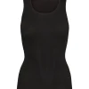MMElaine Silk Tank Top Black