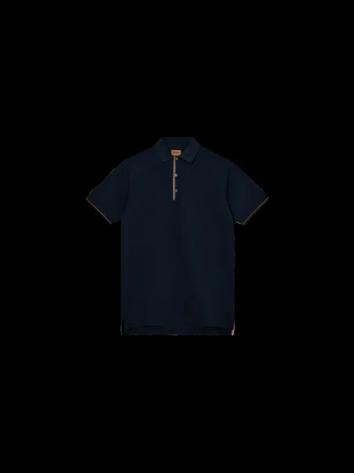 MMGHarvey Polo Ss Tee Navy