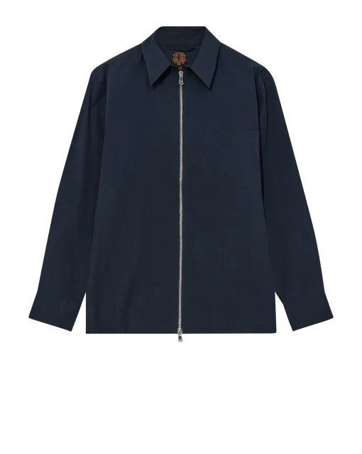 MMGPatrick Zip Overshirt Navy