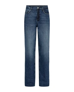 MMRelee Chrome Jeans Mid Blue Long