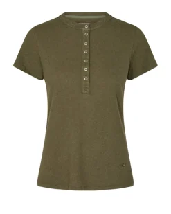 MMRype SS Placket Tee Olive Night