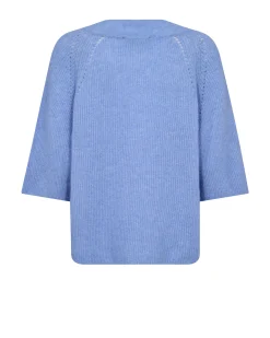 MMTaci 3/4 Knit Hydrangea
