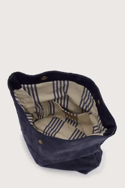 Navy Spritz Bag Kaki Strap