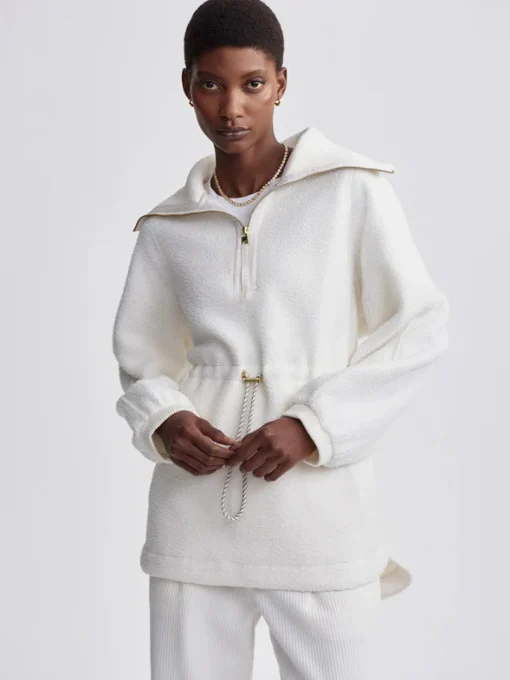 Parnel Half-Zip Fleece Egret