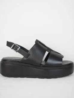 Phuket Platform Sandal Black