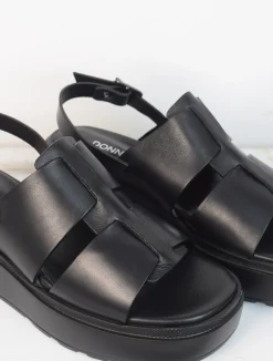 Phuket Platform Sandal Black