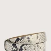 Pitone Belt Leather Beige