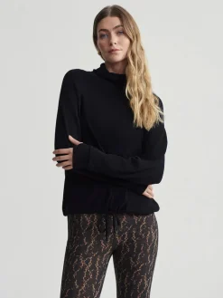 Portland High Neck Black