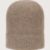 Renwick Fishermans Cashmere Beanie Brown