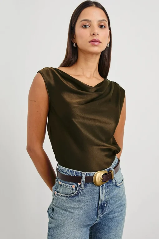 Rodeo Belt Brown Gold