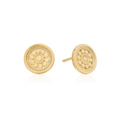 Round Studs Gold