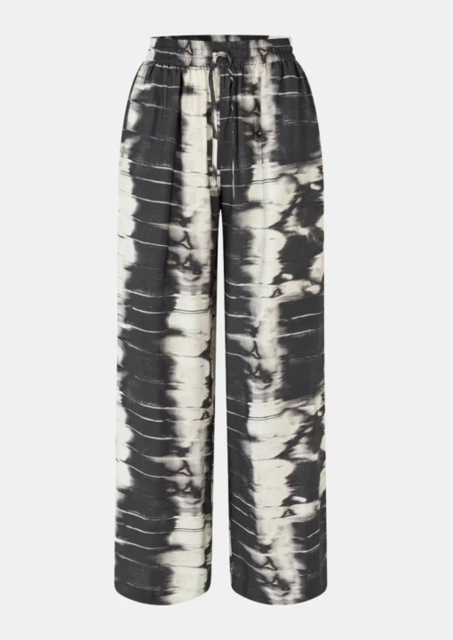 Sahelena Trousers Windows Black