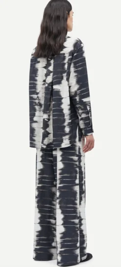 Sahelena Trousers Windows Black