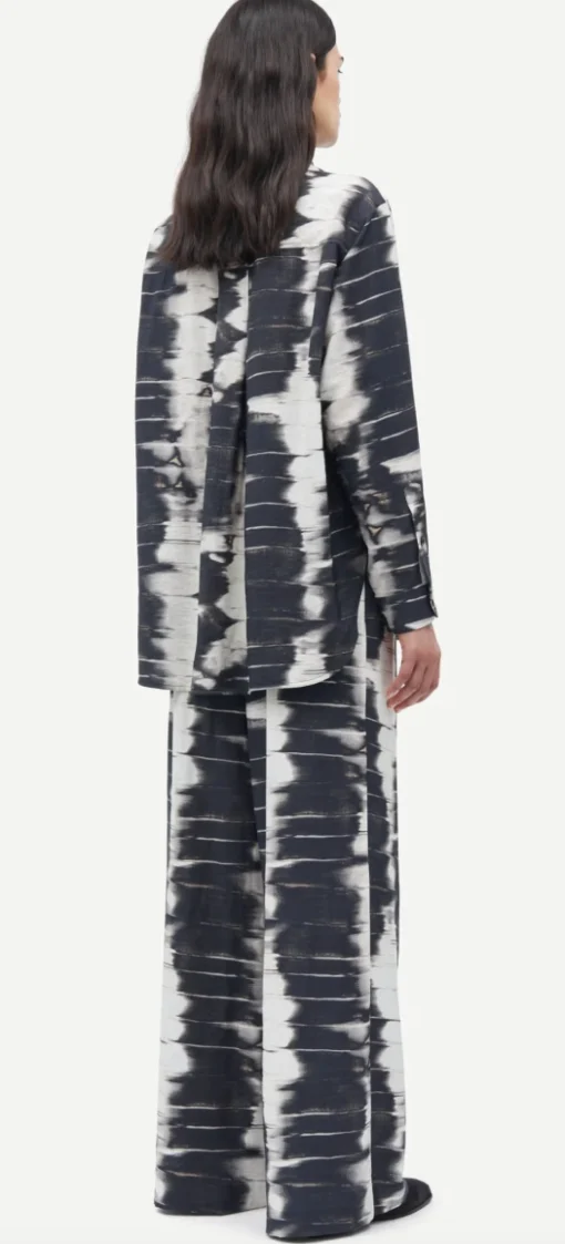 Sahelena Trousers Windows Black