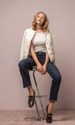 Salome Raw Vintage Blue Jeans