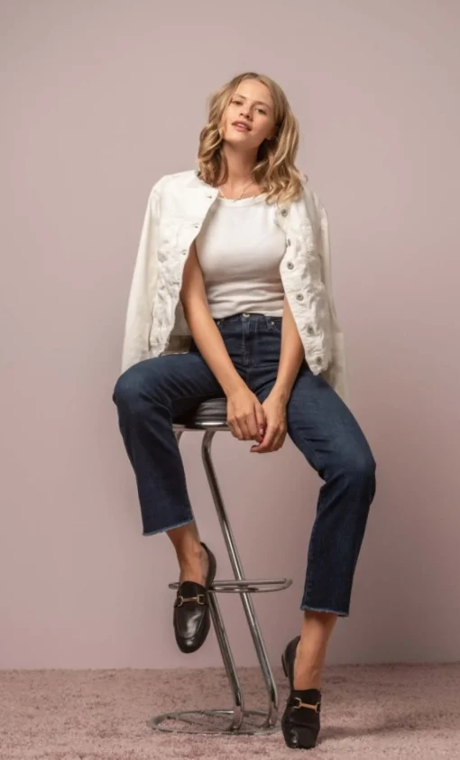 Salome Raw Vintage Blue Jeans