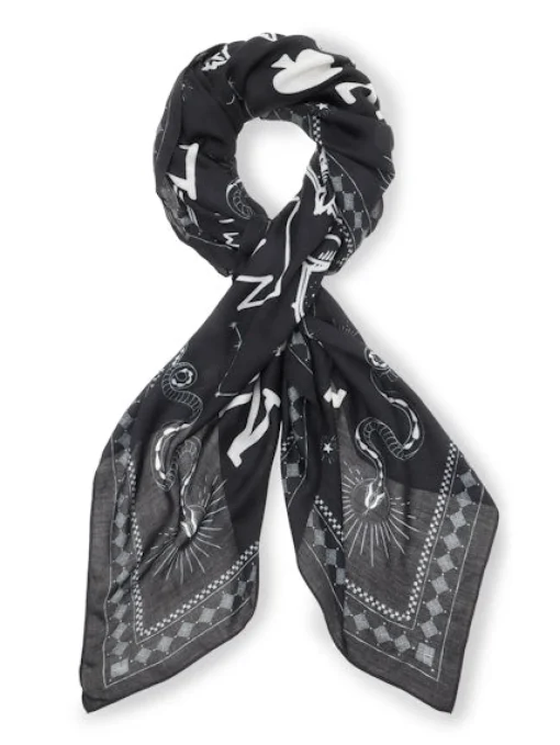 Sara Headkerchief Black Magic