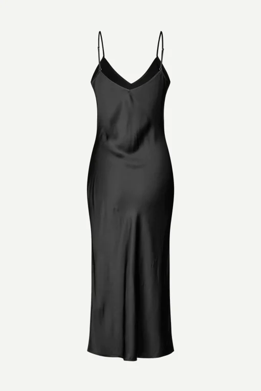 Sasharon Strap Dress Black
