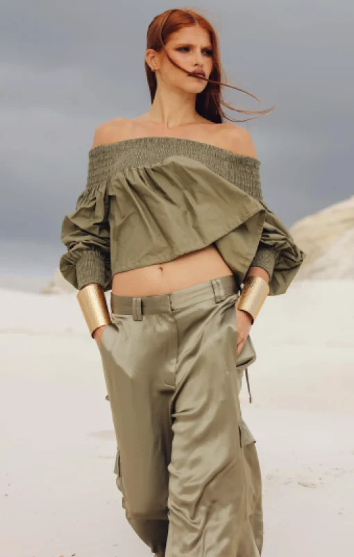 Silma Trousers Khaki