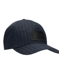 Solregn Navy Pinstripe Cap