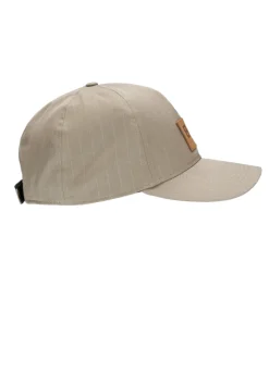 Solregn Taupe Pinstripe Cap