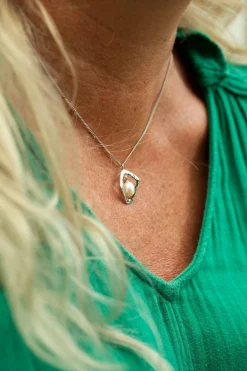 Thalassa Pearl Pendant Silver