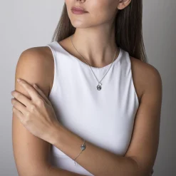 The World is Your Oyster Micro Necklace