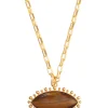 Tiger Eye Pendant Necklace