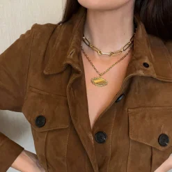 Tiger Eye Pendant Necklace