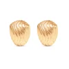 Vintage Stud Earrings- Gold
