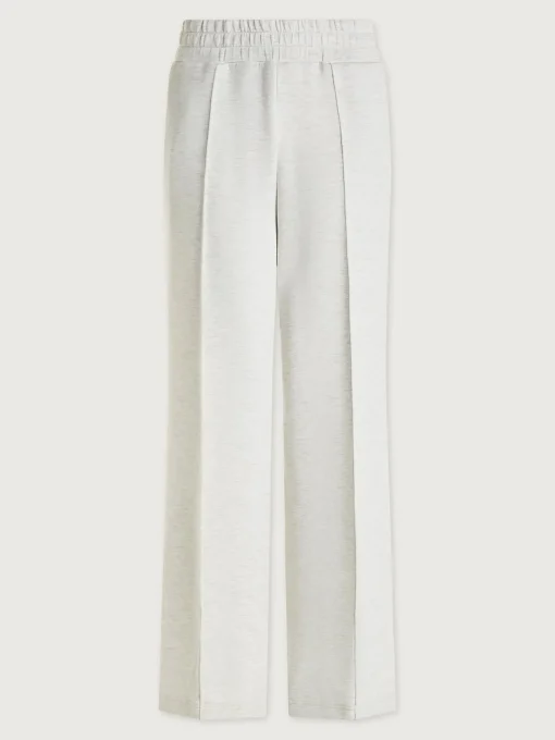 Wide Leg Pant 30 Ivory Marl