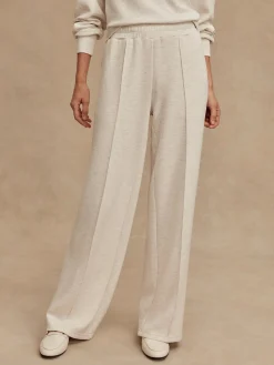 Wide Leg Pant 30 Ivory Marl
